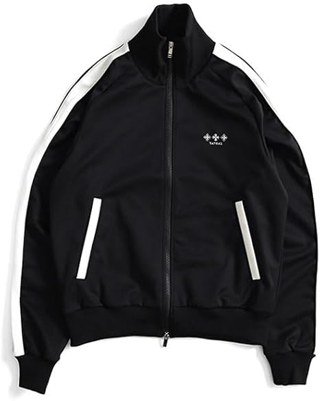 Amazon | [タトラス] LEIS レイス トラックジャケット ジャージ 黒
